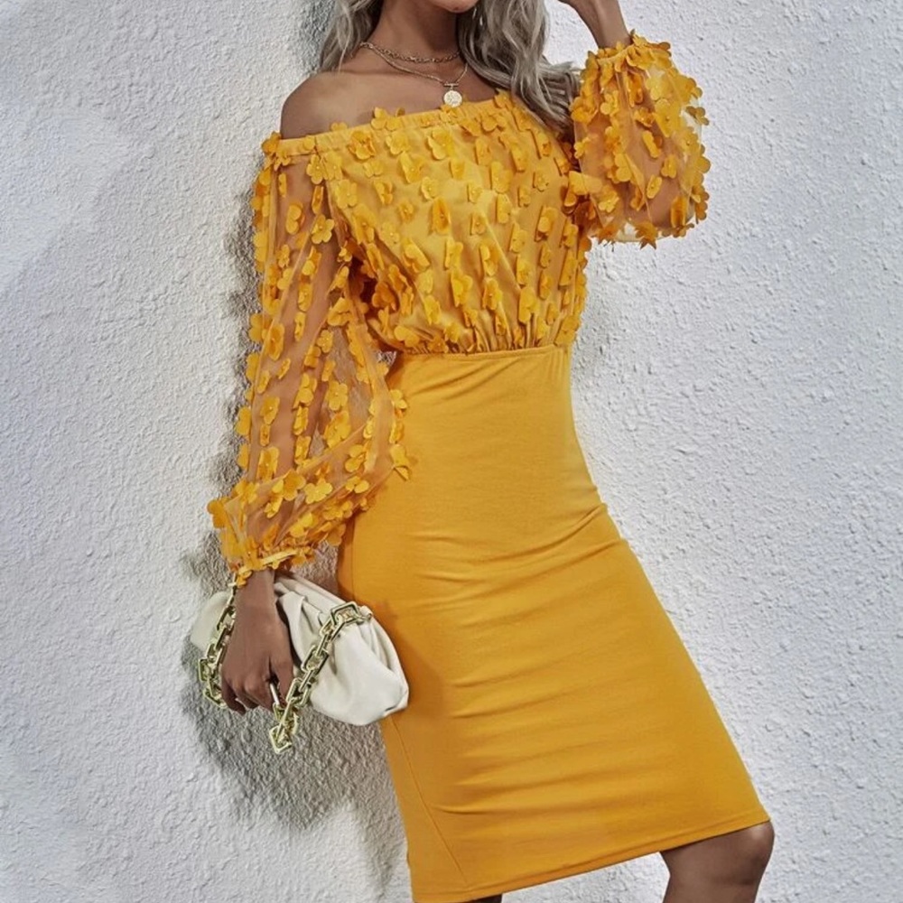 Yellow dress